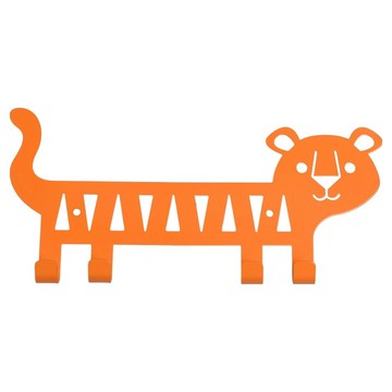 Rex LONDON 金屬壁掛式掛勾收納架  1個  老虎