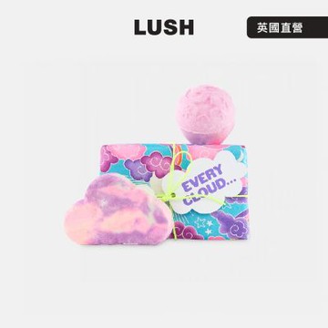 【LUSH 嵐舒】甜睡雲朵 泡澡禮盒(泡澡球x2)