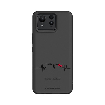 Zenfone 11 Ultra SolidSuit 黑 - 三麗鷗-Hello Kitty - 撲通撲通