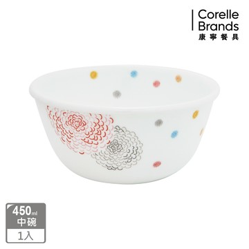 【美國康寧 CORELLE】繽紛美夢450ml中式碗