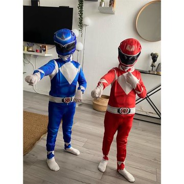 恐龍戰隊霸王龍皇白虎連者萬圣節連體兒童衣服cosplay二次元動漫