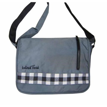 Wind-Took 肩側書包 平板側背休閒包可放A4資料夾