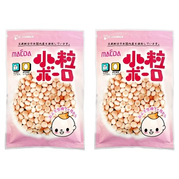MAEDA 大阪前田製菓 乳球小粒燒菓子 蛋酥 7個月以上寶寶適用 日本國產原料選用  100g  2包