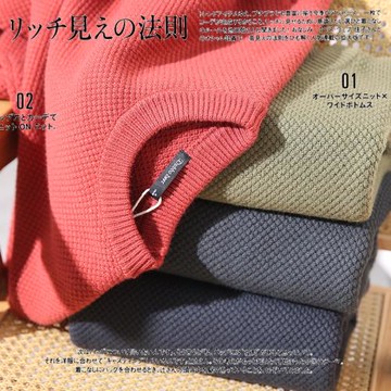 立體大菠蘿編織！軟糯細膩！秋冬新款男士加厚保暖圓領針織衫毛衣