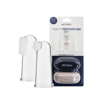 MOTHER-K 指套牙刷收納2款入