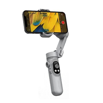 奧川xpro 三軸穩定器 三穩穩定儀 內建補光燈 無線充電 防抖穩定器抖音短視頻 拍攝手持雲台直播支