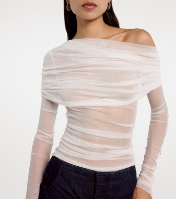 Christopher Esber Draped silk top