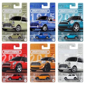 【W先生】MATTEL 美泰兒 Matchbox 火柴盒 小汽車 Mini Cooper GGF12 模型車 玩具