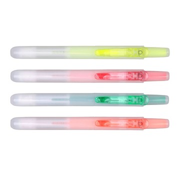 SKB 文明 按動螢光筆 單色12支入 /組 IK-2502【APP滿額下單10%點數(單一帳號最高5000點)】1/31止