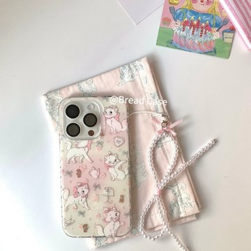 網紅可愛瑪麗貓適用蘋果18手機殼少女心iphone17promax新品16plus大孔15硬殼14掛鏈13/12保護殼