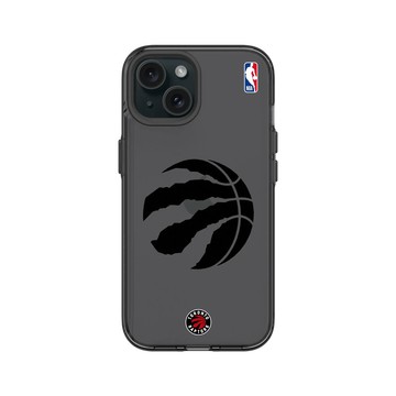 iPhone 15 Clear 酷墨灰 - NBA - B&W-多倫多暴龍 Toronto Raptors B&W