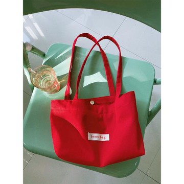 原創設計 元氣少女風可愛紅色小單肩包韓國小眾托特包腋下包手提