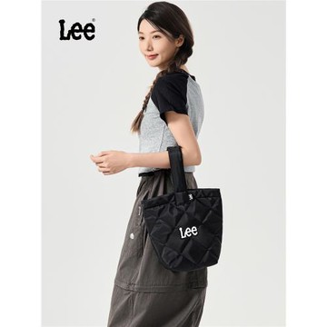 (免運)Lee官方時尚云朵包水桶包女手提包輕便百搭單肩包腋下迷你菜籃子