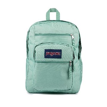 Jansport 後背包 Big Student 淡雅綠 34L 15吋筆電包 水瓶側袋 書包 雙肩背 JS0A47JKLA8