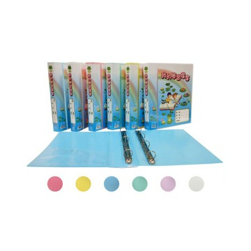 新德 A4 PP 柔彩 3孔 學習檔案夾 資料夾 顏色隨機 307x262x35mm 12本 /箱 07-401【APP滿額下單10%點數(單一帳號最高5000點)】1/31止