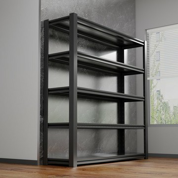 【台灣公司 可開發票】家用貨架置物架多層落地倉庫陽臺廚房儲藏室雜物間快遞碳鋼收納架