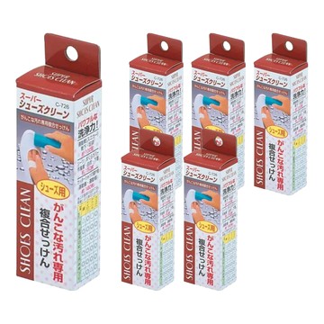 不動化學 強力潔淨鞋類去汙棒 針對鞋面局部髒汙有效清潔  6條