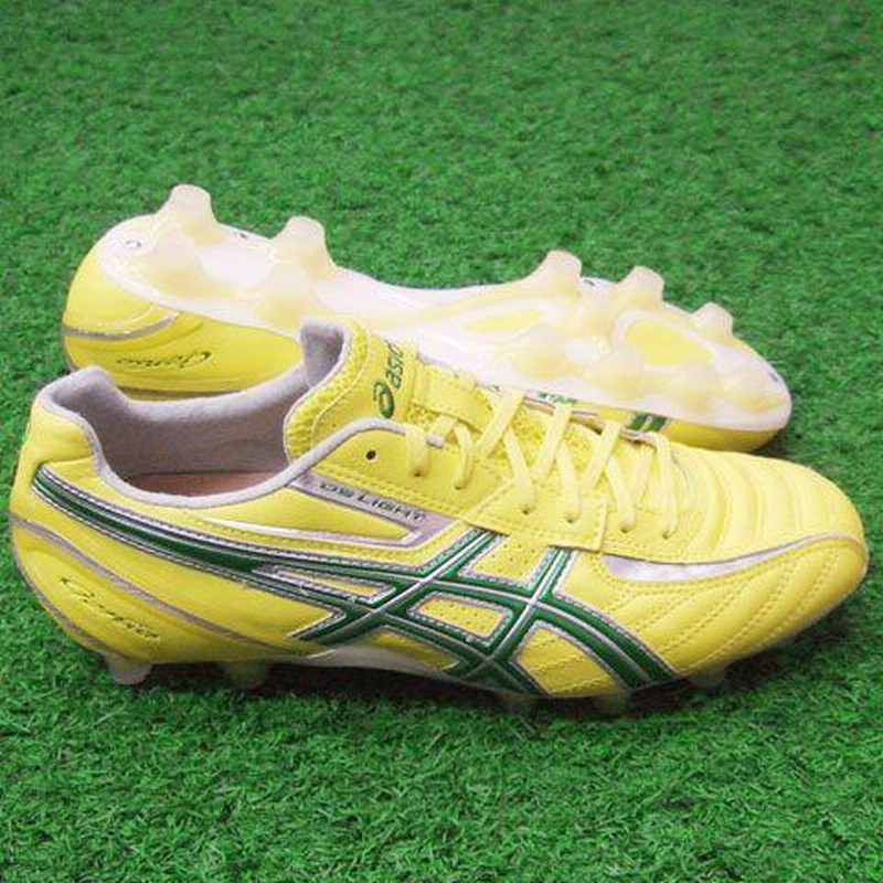 DSライトジェニオ 2 イエロー×グリーン 【asics|アシックス】サッカースパイクtsi7s1-0484 | LINEブランドカタログ