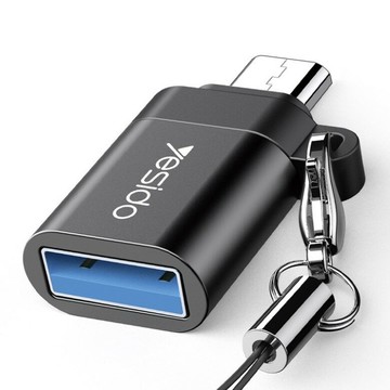 yesido USB2.0轉Type-C OTG轉接頭