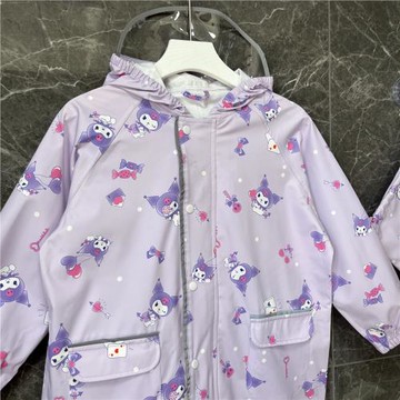 2026兒童女生雨衣上學速干透氣幼兒園防水小學生書包位便攜軟質感