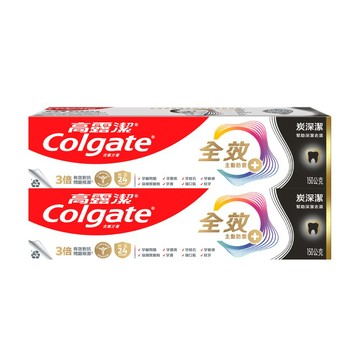 高露潔 全效 - 炭深潔牙膏150g2入