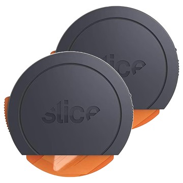 Slice 陶瓷拆箱刀 耐用尼龍手柄 自動彈簧縮回  黑色  2個