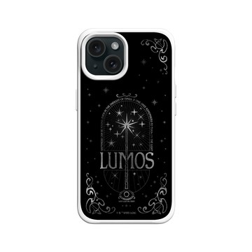 iPhone 15 SolidX 白 - 哈利波特 Harry Potter - 路摸思（煙霧漸層印刷質感）