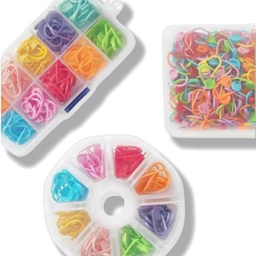 別記數鎖扣輔助大眼毛衣縫織配件記號工具塑料包裝袋串珠