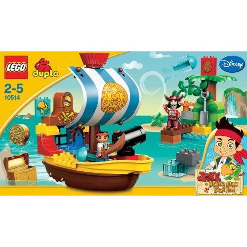 LEGO (レゴ) : DUPLO Jake - Pirate Ship Bucky - 10514 Regode~yupuro