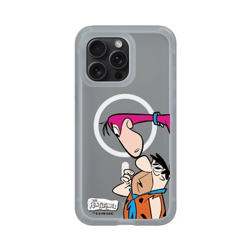iPhone 15 Pro Max AirX 流變灰 - 摩登原始人 The Flintstones - 摩登原始人 - 可愛互動
