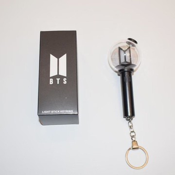 ✨臺灣出貨✨BTS防彈少年團迷你應援棒鑰匙扣 防彈四代熒光棒發光掛件周邊同款