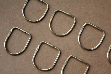 黃銅U鑰匙圈/聖誕交換禮物