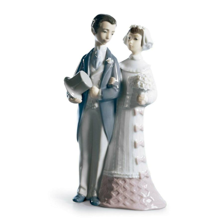 リヤドロ LLADRO #4808 WEDDING BRAND NIB BRIDE GROOM LOVE NICE RARE