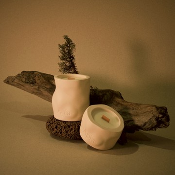 快速出貨 🕯️【Apia】水泥杯香氛蠟燭｜收禮者自選香調