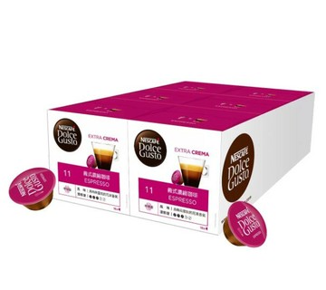 雀巢多趣酷思 義式濃縮咖啡膠囊組 96顆 適用NESCAFE Dolce Gusto機器