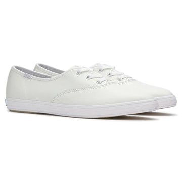 Keds 女款 POINT LOW LEATHERWHT 懶人鞋  白色  24cm