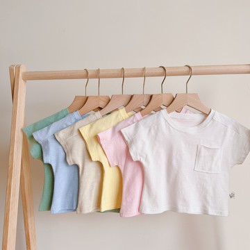 YOUrs - 棉甜口袋寶寶上衣2件組