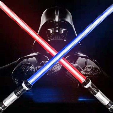 星球大戰激光劍發光發聲變色金屬熒光七色劍可拼接變色寶劍玩具