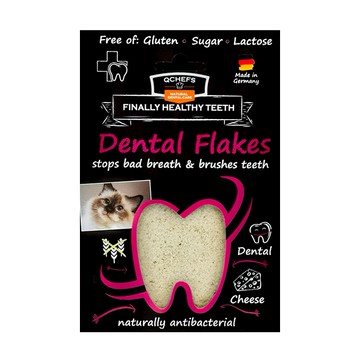 寵物食品 Qchefs德國黑科技起司潔牙粉(貓用) 80g (PET073)