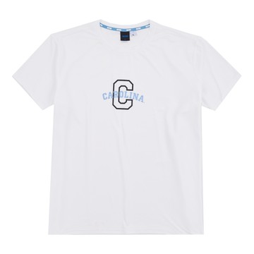 NCAA 短T 北卡羅來納 白 藍LOGO 吸排 圓領T 中性 7325107100