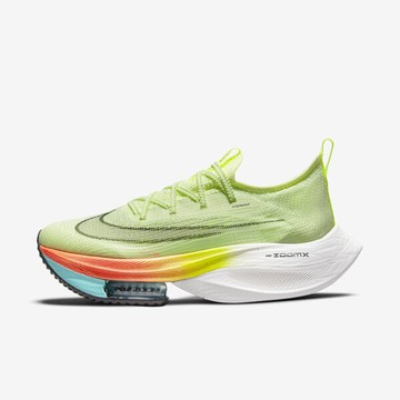 Nike Wmns Air Zoom Alphafly Next% 女 慢跑鞋 氣墊 淺黃 [CZ1514-700]