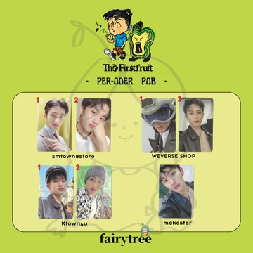 仙女樹🌟 現貨 MARK (NCT) ' The Firstfruit ' 正規一輯 PB版 通路特典小卡