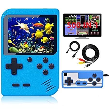 ハンドヘルドゲーム機 ポータブル 3インチ レトロビデオゲームコンソール 500個のfcゲーム付き ゲームプレーヤー テレビと2人のプレーヤーの接続に対応 10mah 通販 Lineポイント最大0 5 Get Lineショッピング