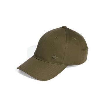 Adidas EV.IC DAD CAP 軍綠色 斜紋布 棉質 可調式 金屬三葉草徽章 帽子 棒球帽 KA4009