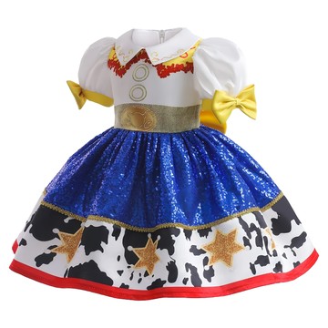 萬聖節表演服 玩具總動員 Jessie 連身裙  翠絲牛仔女  1件