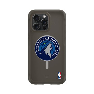 iPhone 15 Pro Max AirX 本質黑 - NBA - Logo-明尼蘇達灰狼 Minnesota Timberwolves