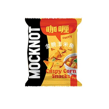 MOCKNOT金脆玉米角35g-咖哩
