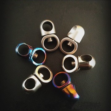 精工版304不銹鋼旋轉萬向節黃銅8字連接環創意手工鑰匙掛扣連接器