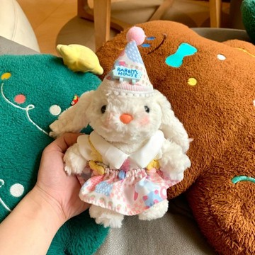 小企鵝🌟可愛垂耳兔毛絨yummy兔子玩具生日套裝玩偶公仔鑰匙扣包掛飾禮物