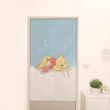 【Norns】迪士尼長門簾-Norns Original Design Disney 正版授權 85X150cm 小熊維尼 史迪奇 三眼怪 奇奇蒂蒂